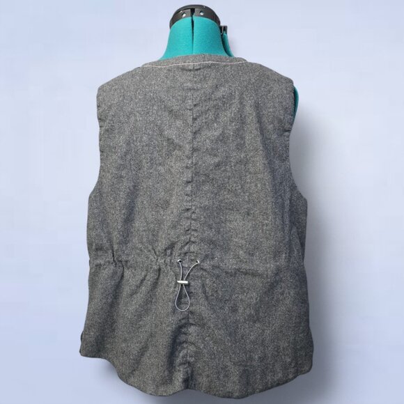 Lafayette 148 New York Bailey Alpine Vest Black 2X | Quilted Sleeveless Jacket - Picture 4 of 8